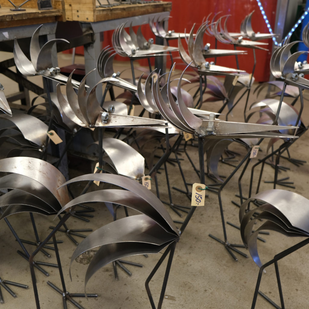 Industri, Plast & Metal, FGU-skolen i Køge “Kra-kra-fugl”: 150 kr.